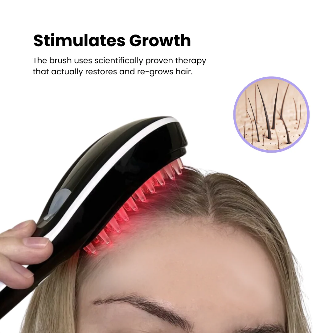 TheraComb™ Hair Regrowth Brush + FREE Scalp Therapy Serum