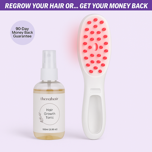 TheraComb™ Hair Regrowth Brush + FREE Scalp Therapy Serum