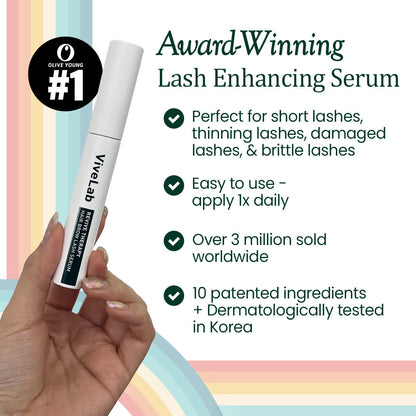 BloomLash™ – Biotin & Peptide Serum for Longer, Fuller & Healthier-Looking Lashes & Brows