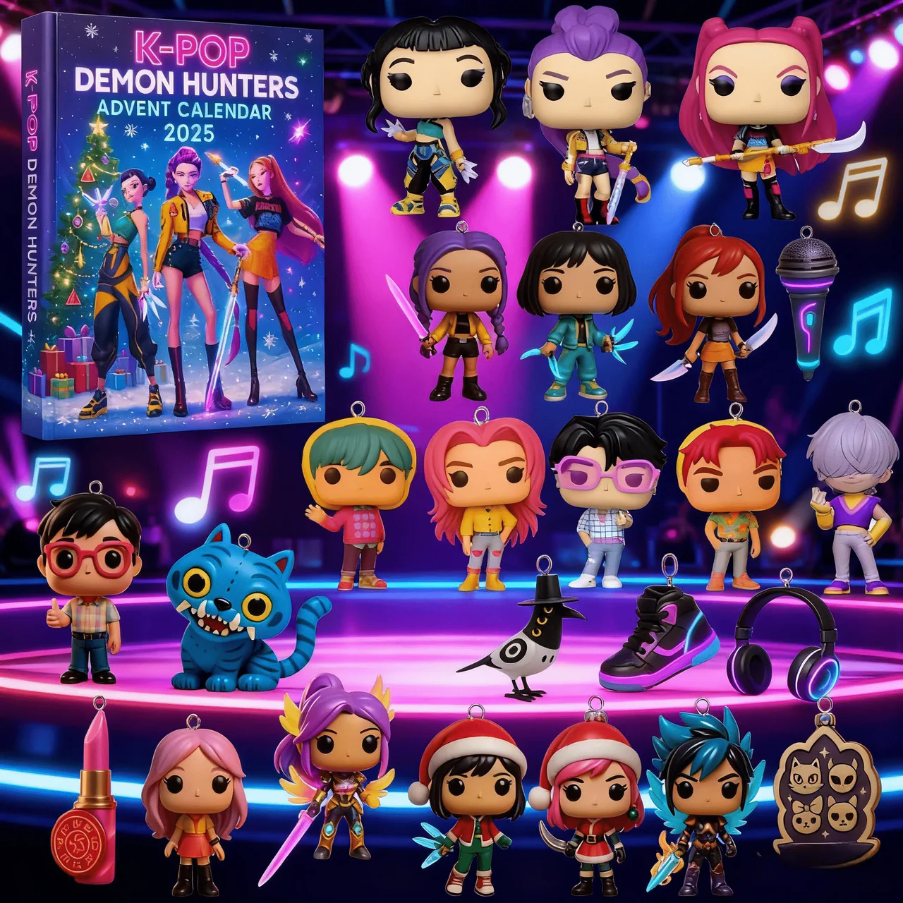 K-Pop Idol Squad 2025 Advent Calendar