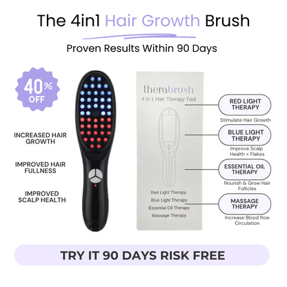 TheraComb™ Hair Regrowth Brush + FREE Scalp Therapy Serum
