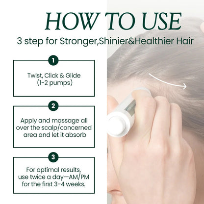 PeptiGrow™ – Biotin & Peptide Serum for Scalp Health and Hair Volume