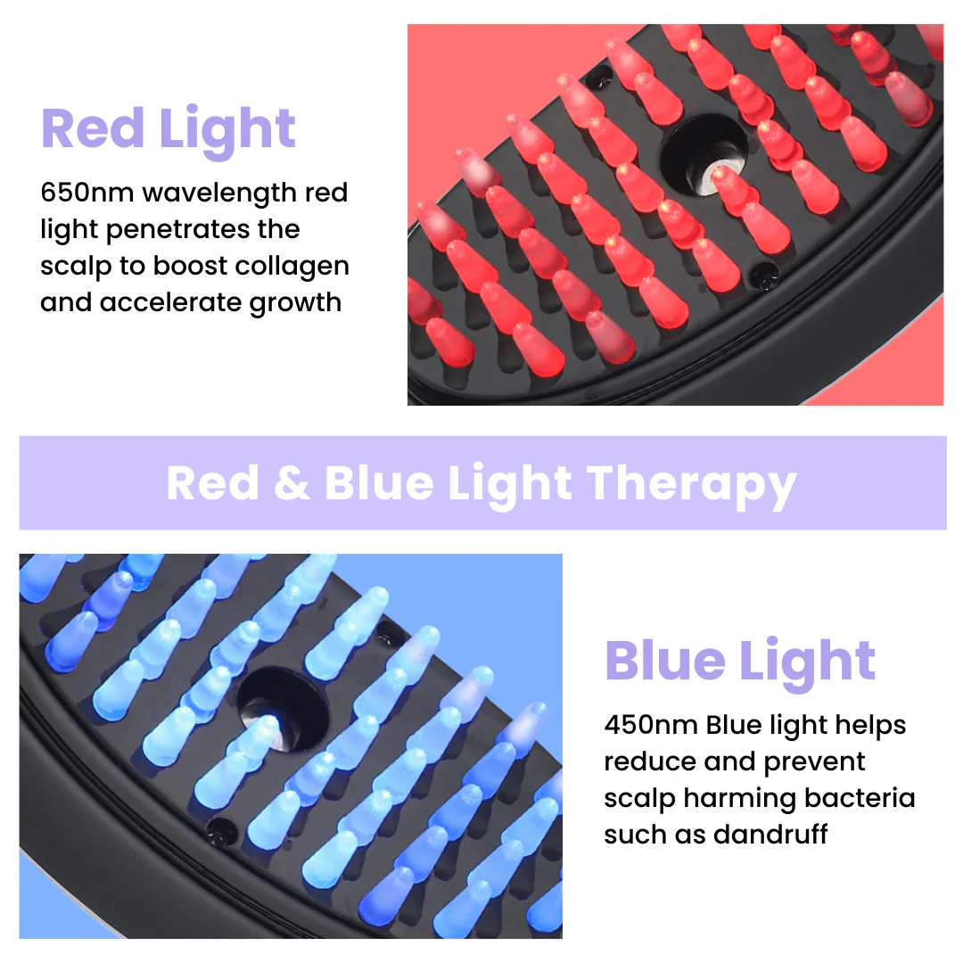 TheraComb™ Hair Regrowth Brush + FREE Scalp Therapy Serum